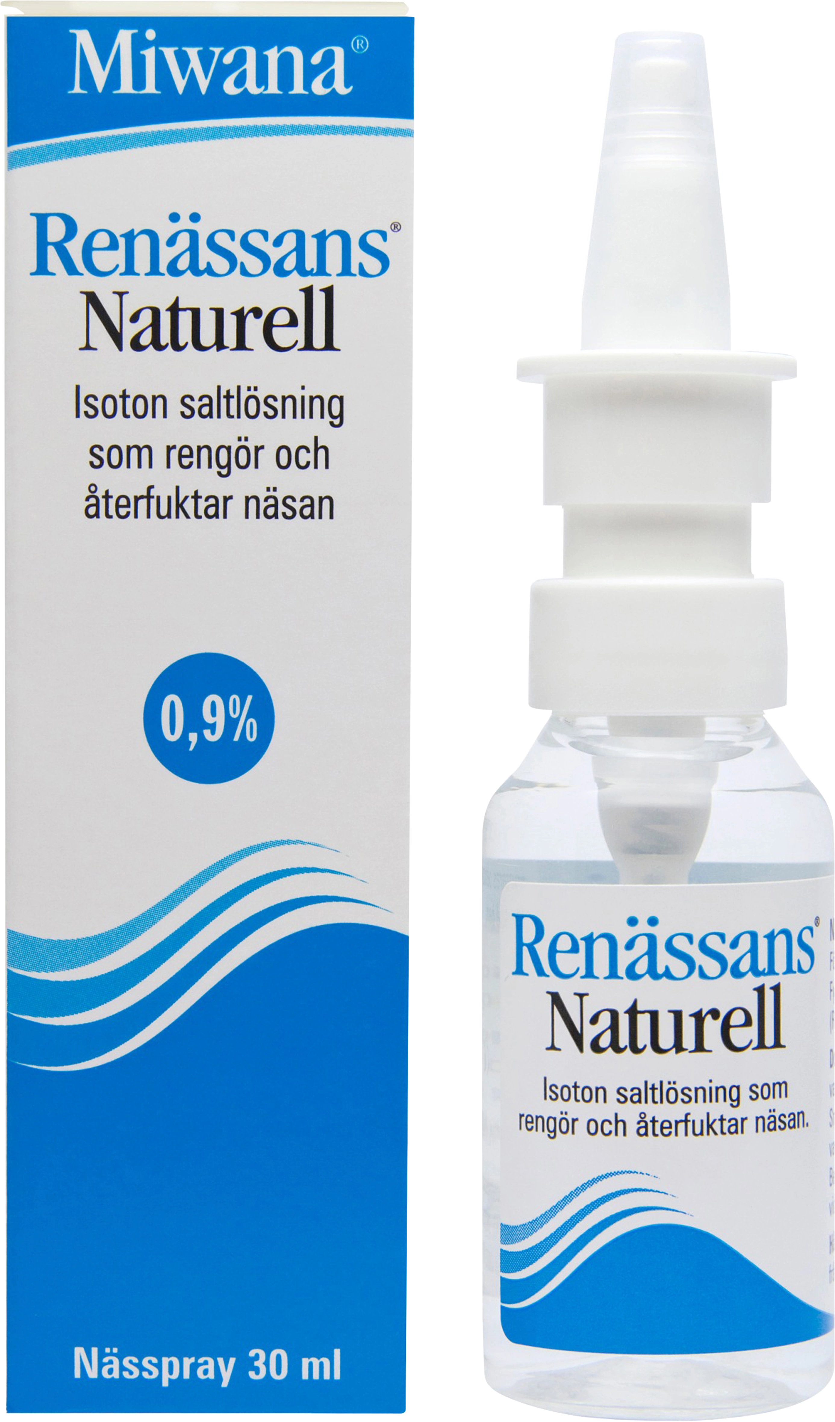 Renässans Naturell nässpray 30 ml - Nässpray mot rinnsnuva