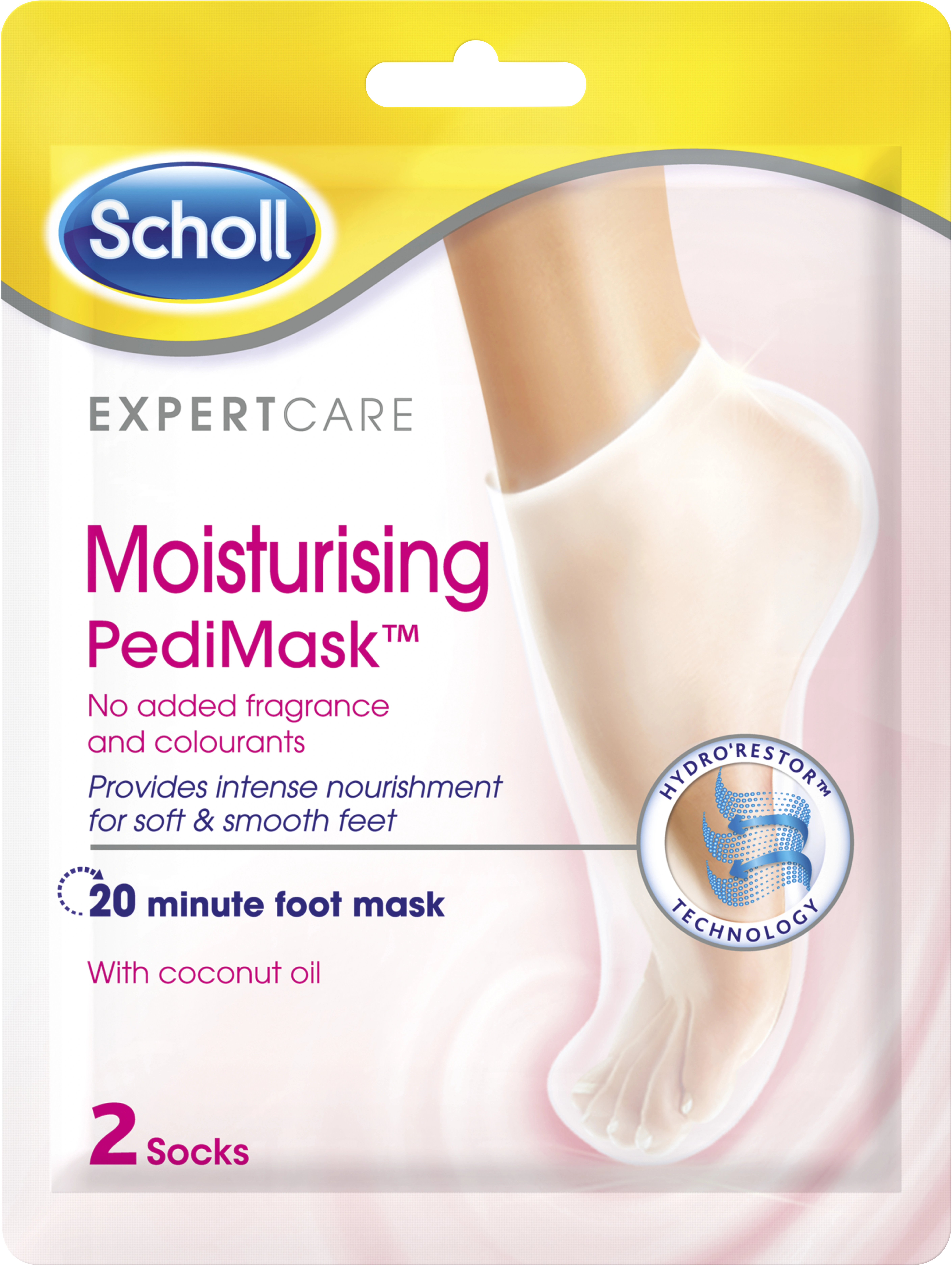 Scholl Expert Care Moisturising PediMask 1 par - Pedikyr