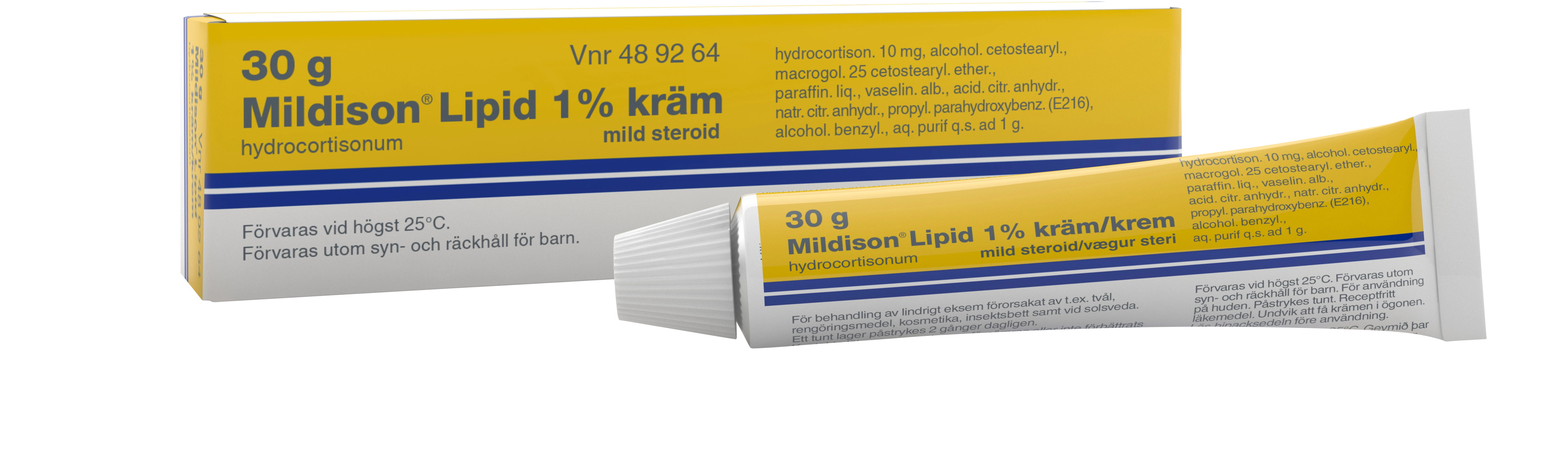 Mildison Lipid 1% kräm 30 g - Eksem