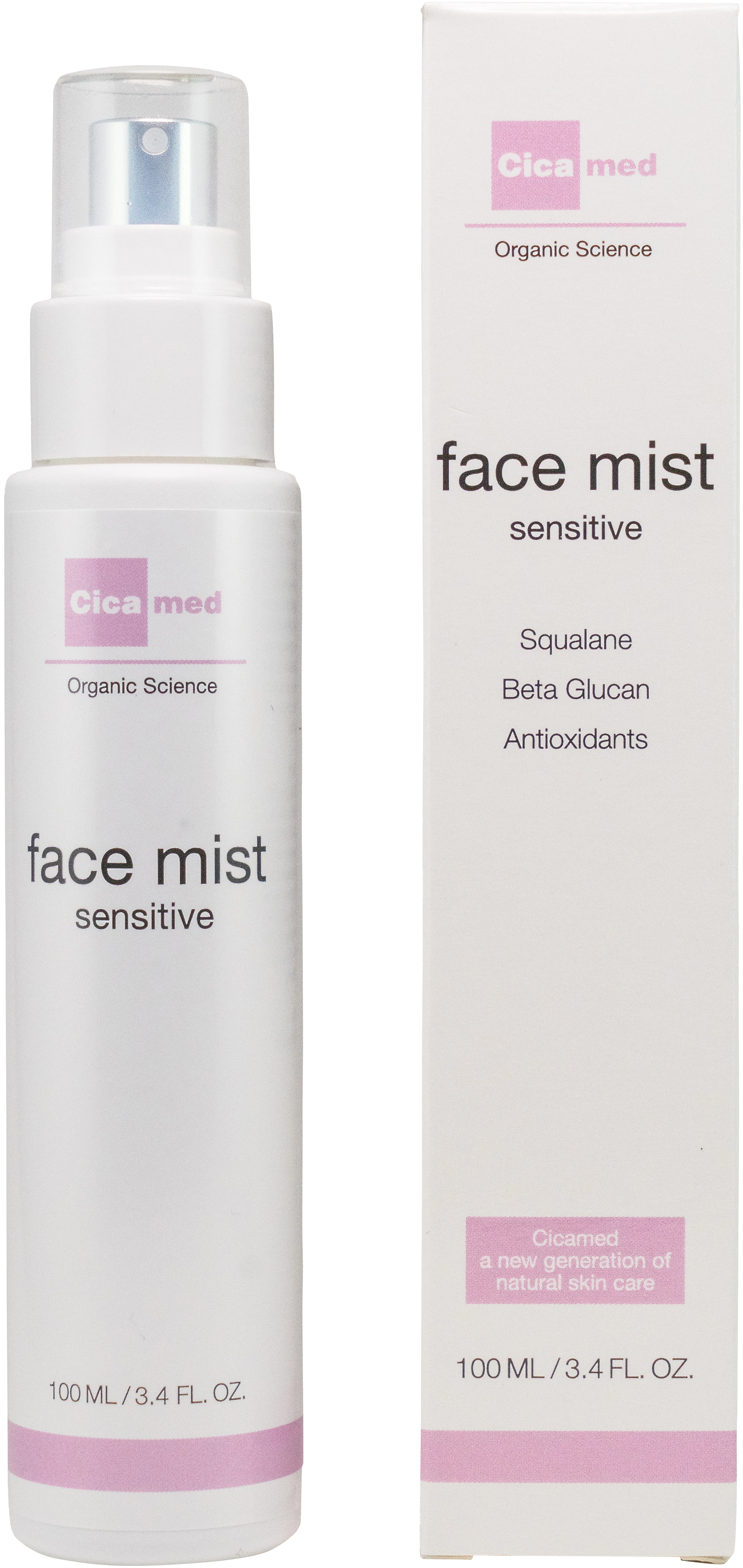 Cicamed Organic Science Face Mist Sensitive 100 ml - Ansiktsvatten