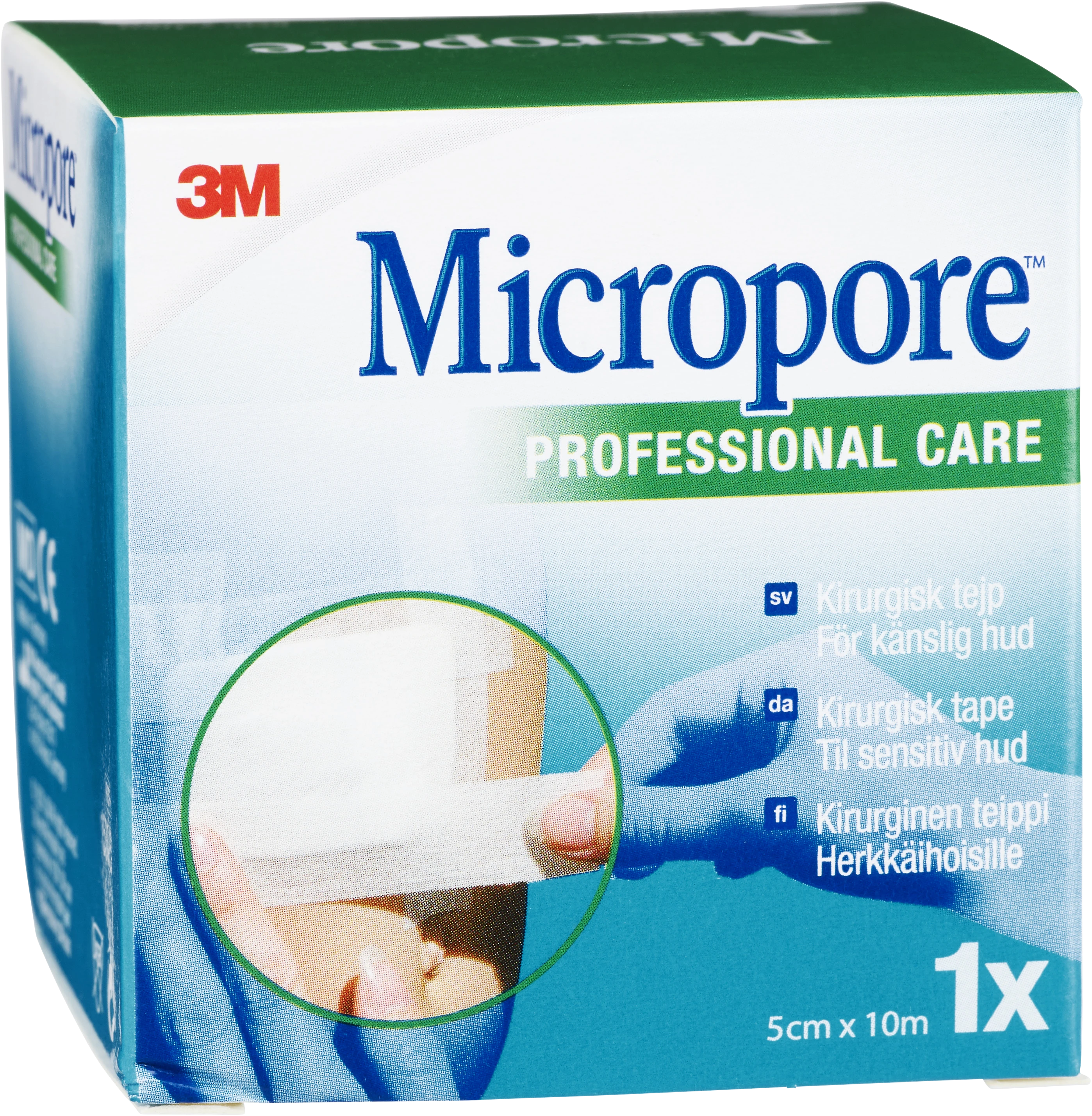 Micropore kirurgtejp 5 cm x 10 m 1 st - Kirurgtejp