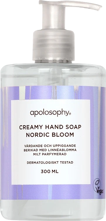 Apolosophy Creamy Hand Soap Nordic bloom 300 ml - Handtvål