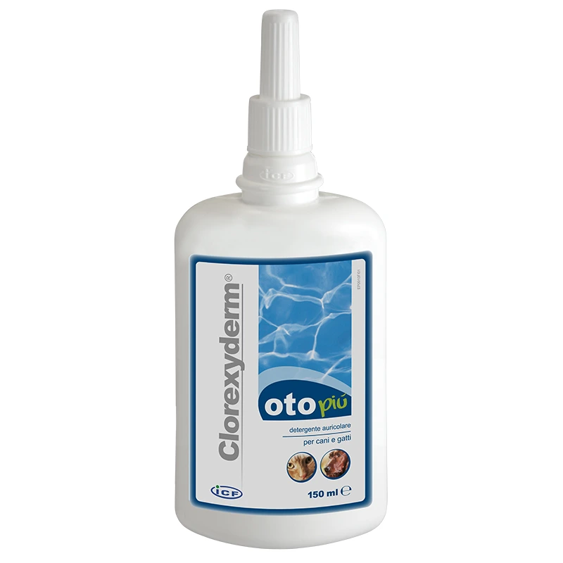 ICF Clorexyderm Öronrengöring 150 ml - Ögon & öronproblem hos hund