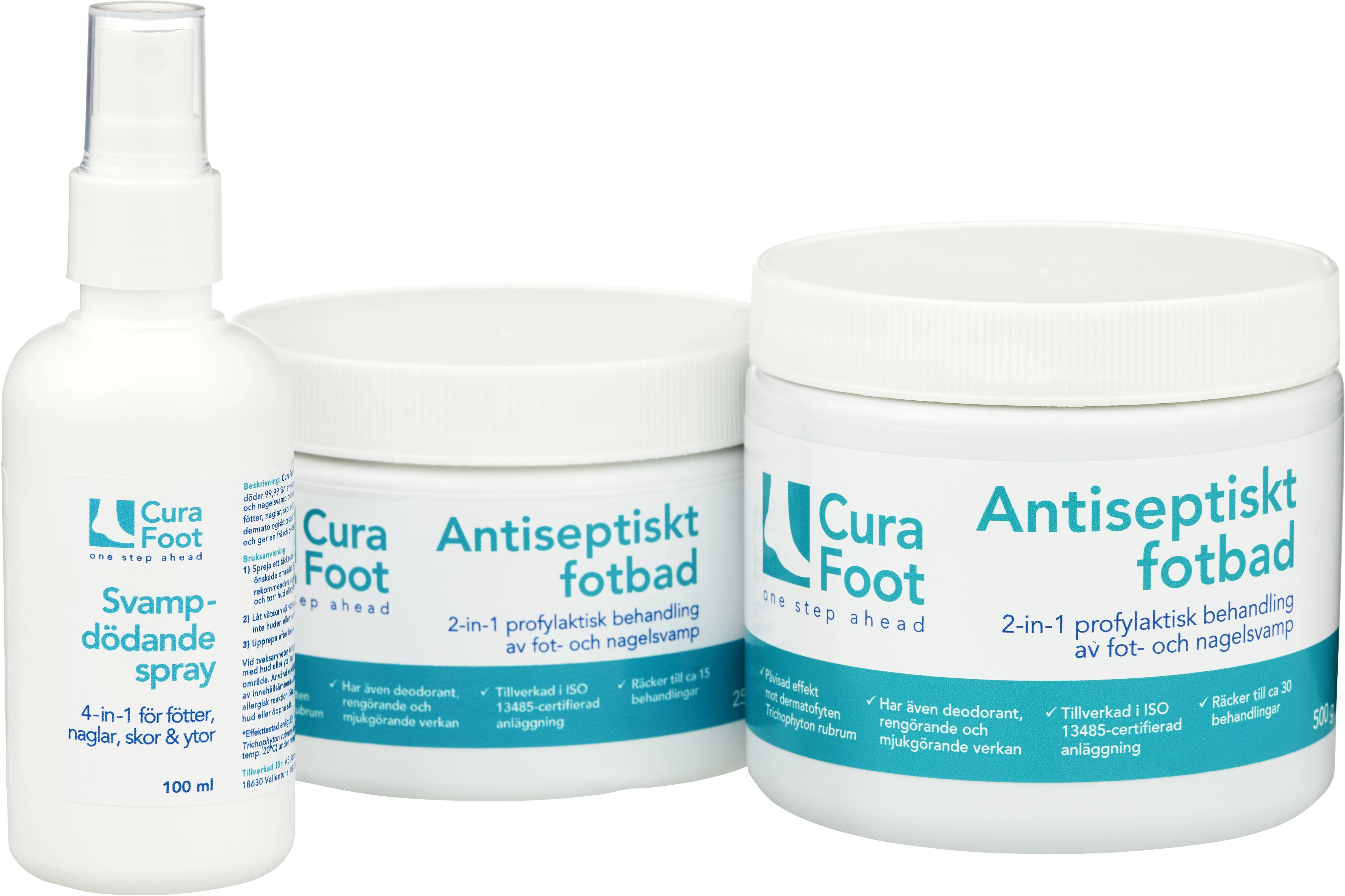 CuraFoot Svampdödande Spray 100 ml - Fotsvamp