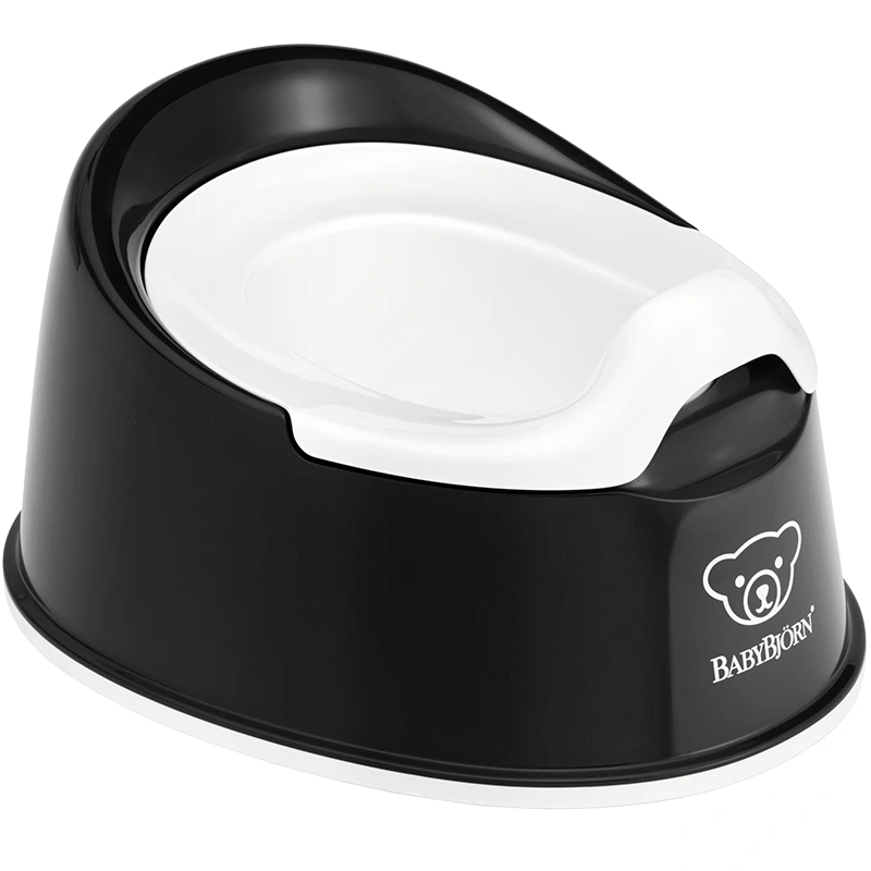 BabyBjörn Smart Potta Svart/Vit - Potträning