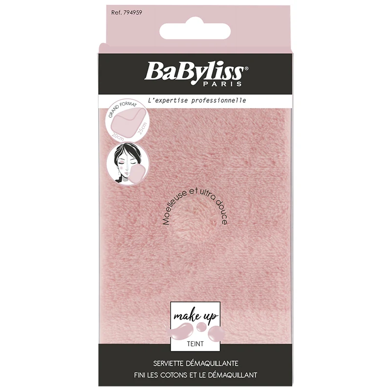 BaByliss Makeup Remover Duk Large - Ansiktsrengöring