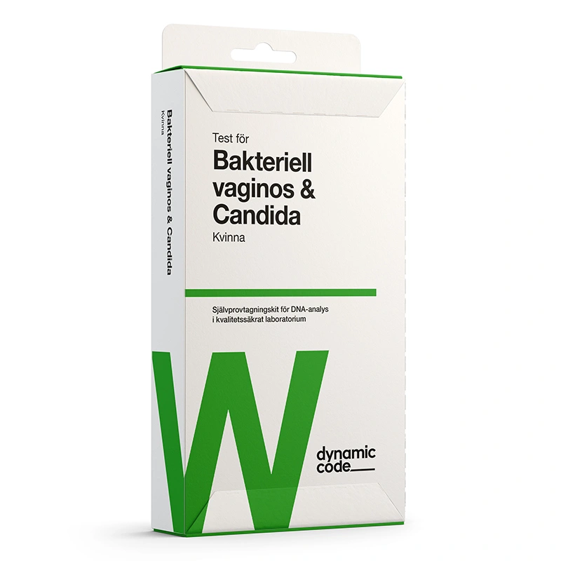 Dynamic Code Test för Bakteriell Vaginos och Candida - Övriga självtester