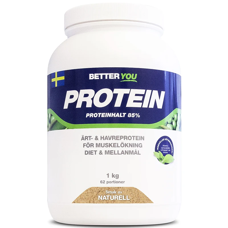 Better You Ärt- och Havreprotein Naturell 1 kg - Proteinpulver