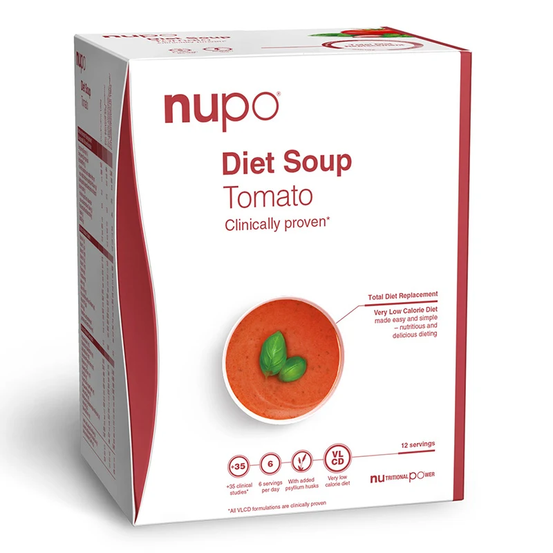 Nupo Diet Soup Tomato 12 portioner - Måltidsersättning