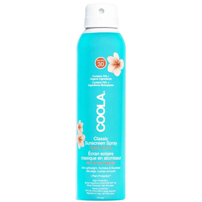 COOLA Classic Body Spray Tropical Coconut SPF 30 177 ml - Solskydd kropp