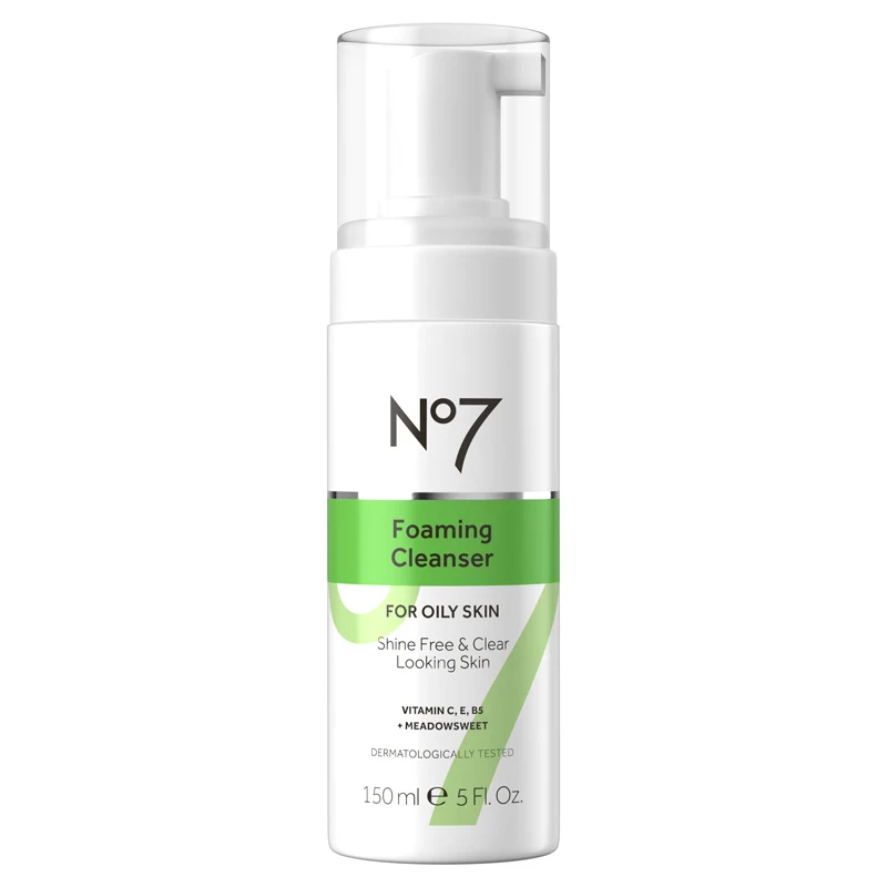 No7 Radiant Results Purifying Foaming Cleanser 150 ml - Ansiktsrengöring