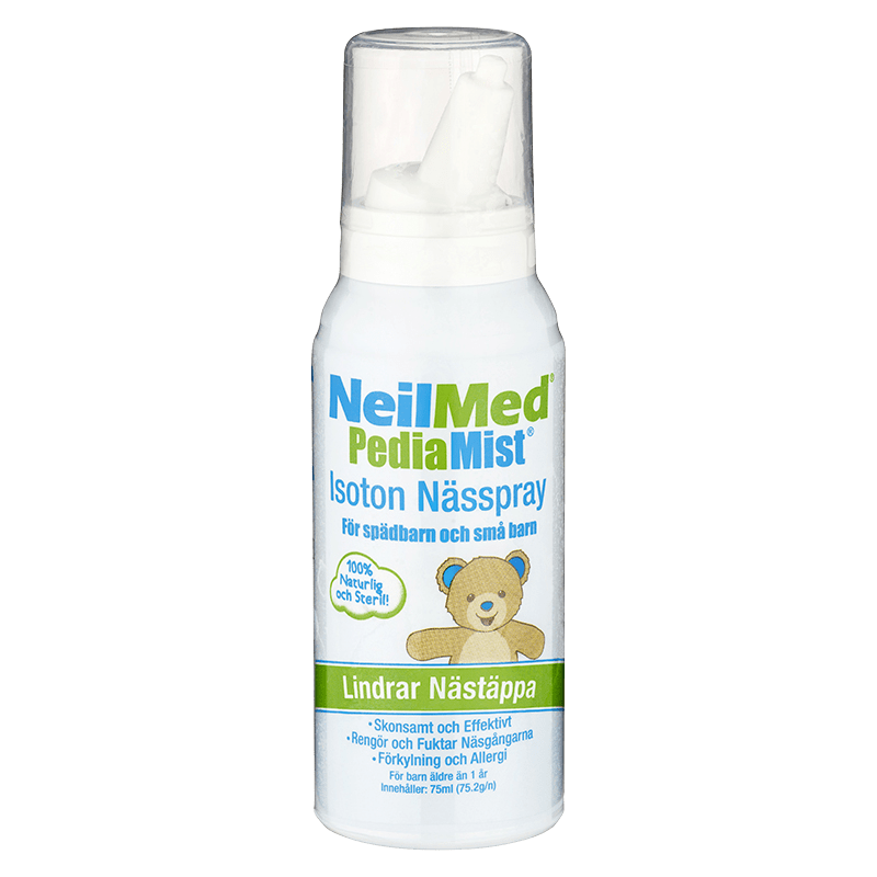 NeilMed PediaMist Isoton Nässpray för barn 75ml - Förebygga & lindra förkylning
