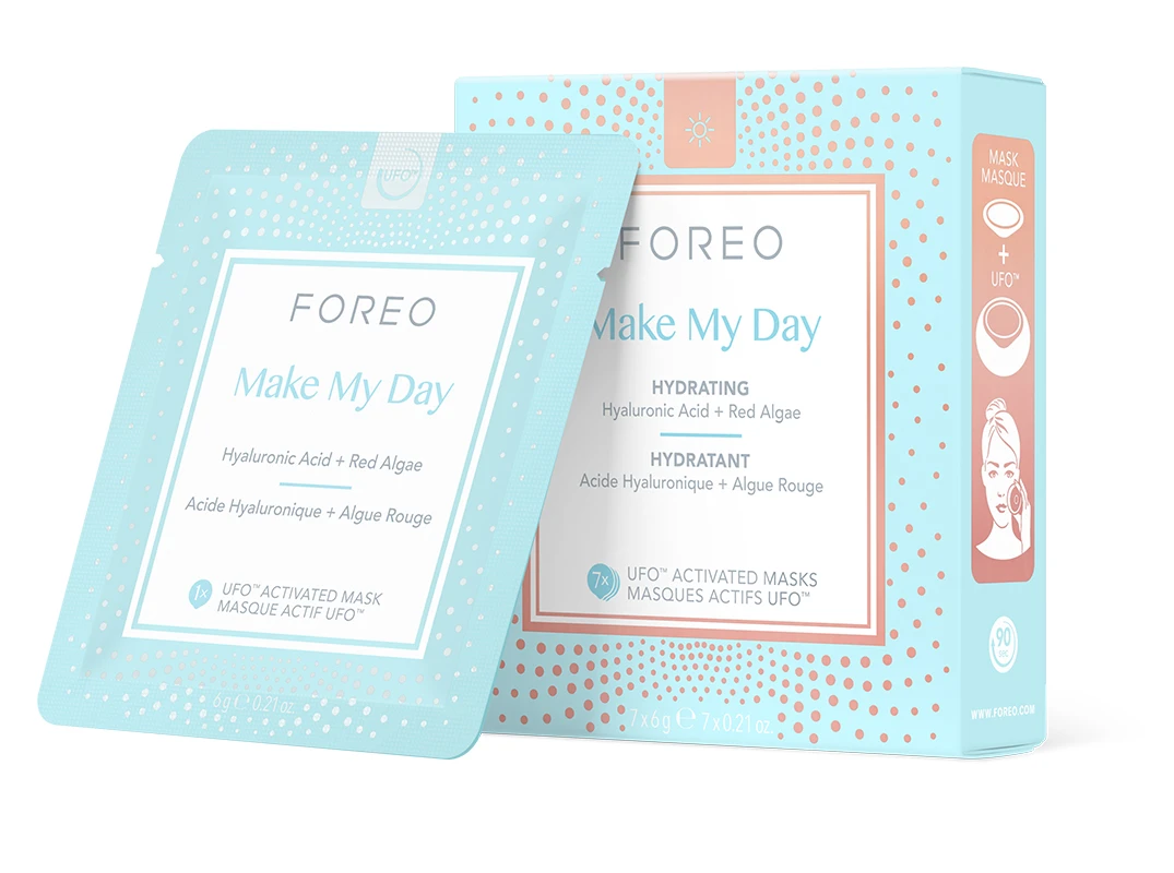 FOREO Make My Day UFO -mask 7 x 6 g - Ansiktsmask