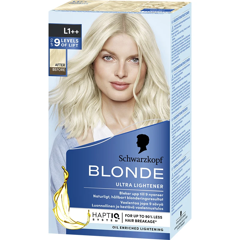 Schwarzkopf Blonde Ultra Lightener L1++ Blondering Blekning - Blekning