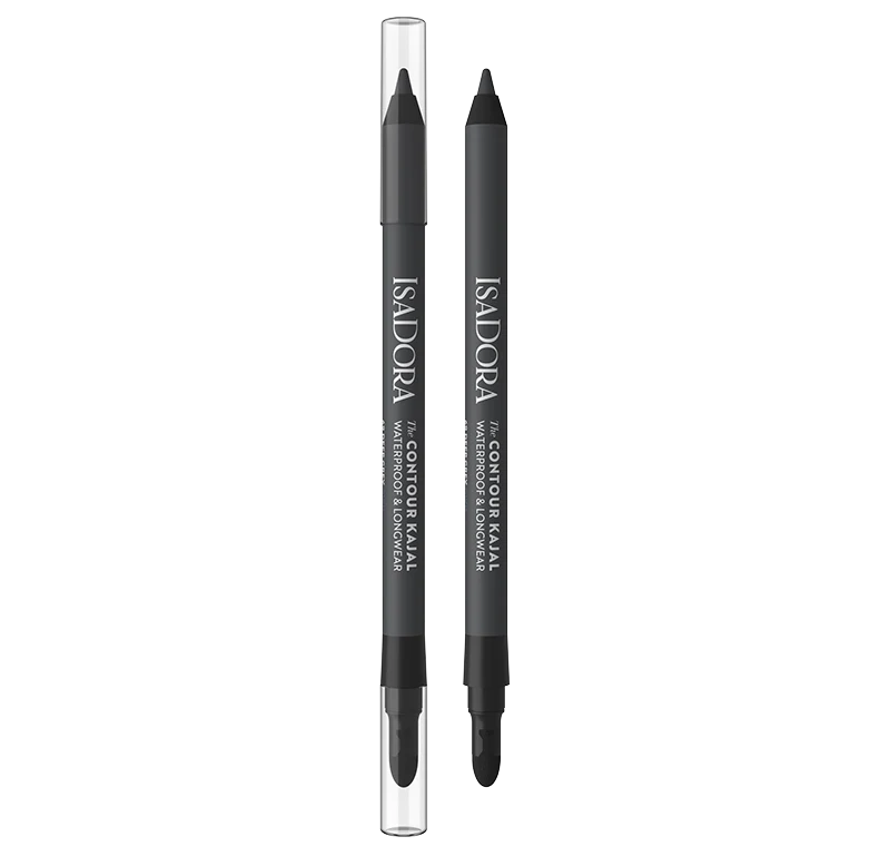 IsaDora Contour Kajal 1,2 g 69 Deep Grey - Vattenfast eyeliner