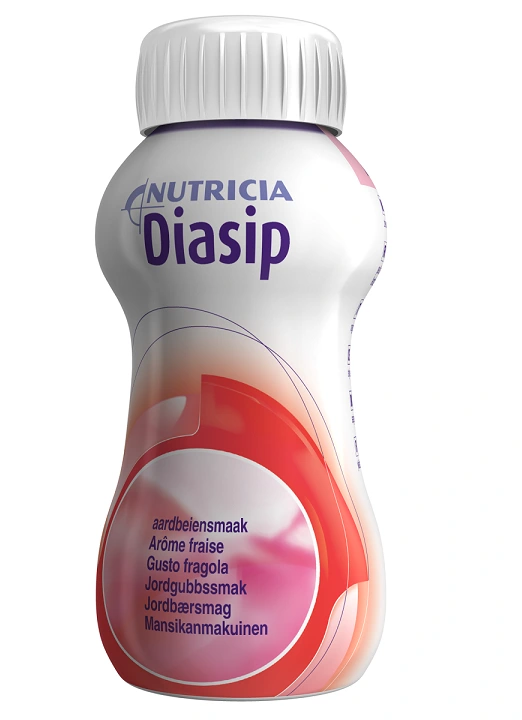 Diasip jordgubb 4 x 200 ml - Näringsdrycker