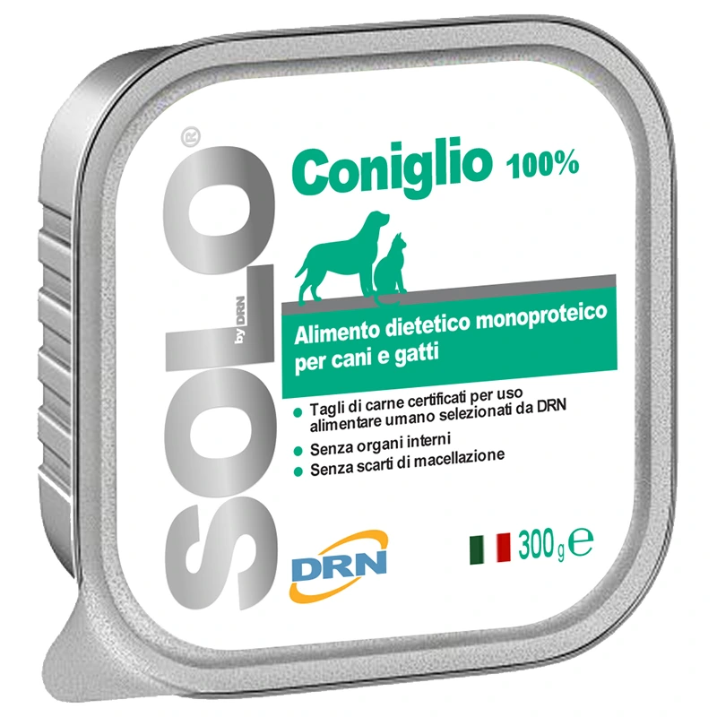 DRN Solo Kanin Monoproteinfoder 300 g - Hundfoder & fodertillskott