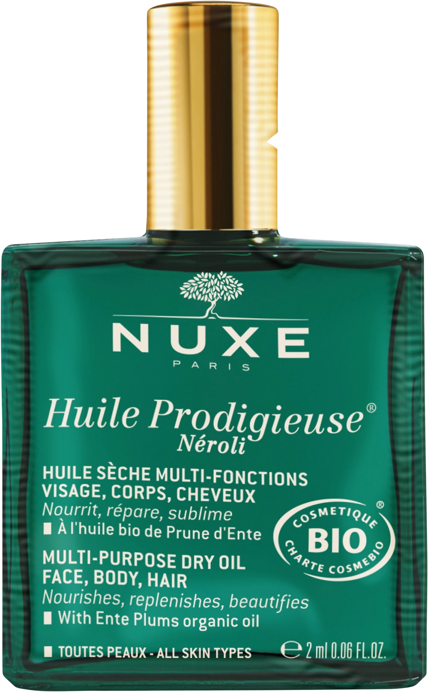 NUXE Huile Prodigieuse Neroli Dry Oil 100 ml - Hårolja utan silikon