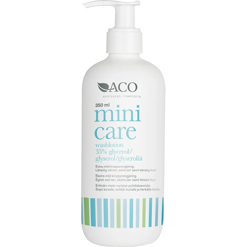ACO Minicare Washlotion 350 ml - Badolja och duschtvål för barn
