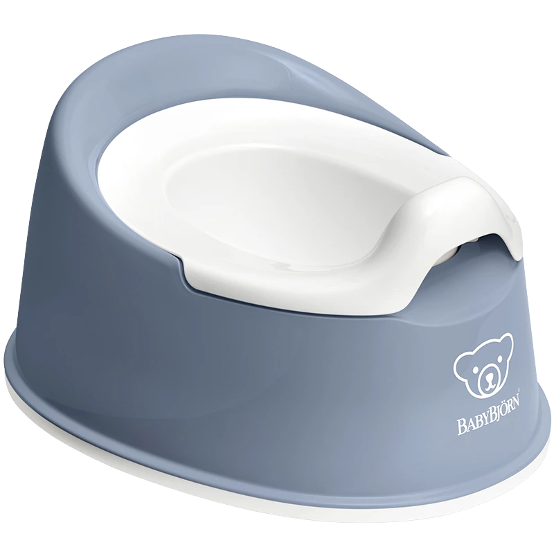 BabyBjörn Smart Potta Gråblå/Vit - Potträning