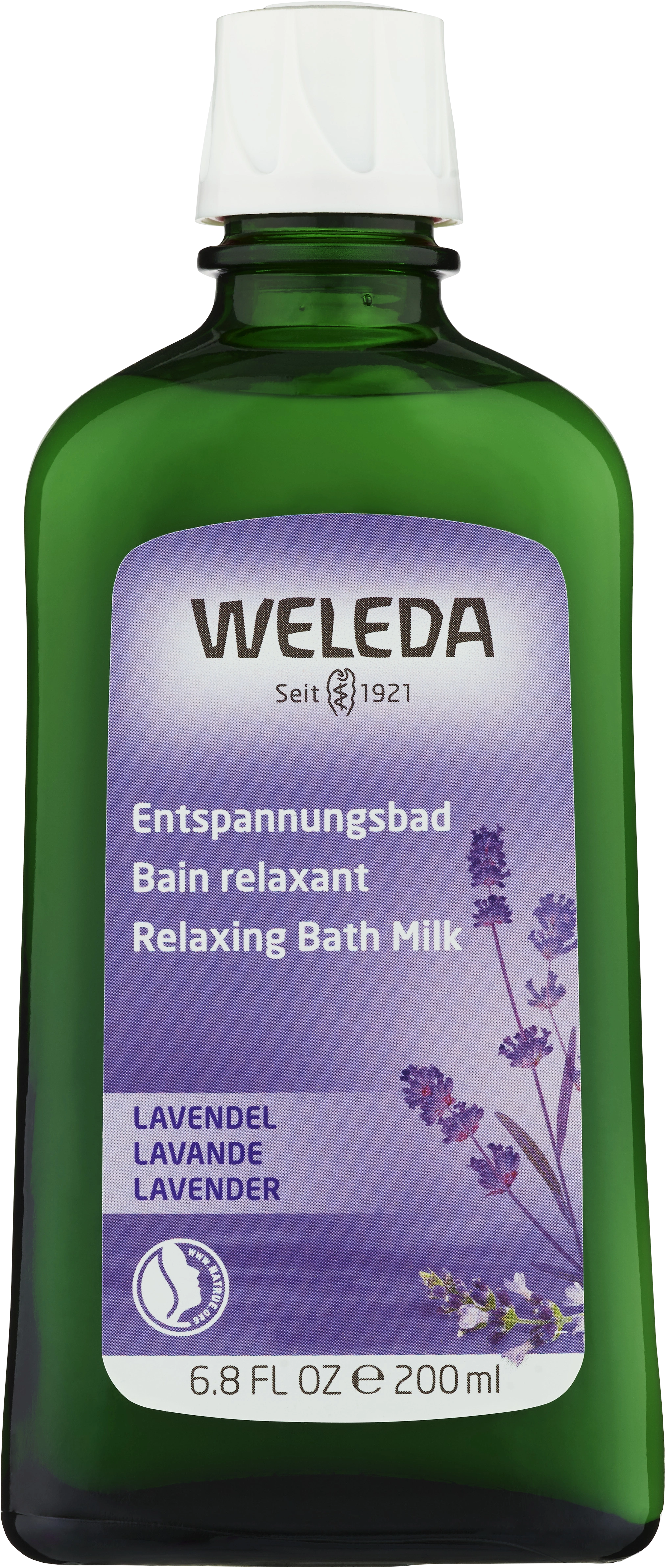 Weleda Lavender Relaxing Bath Milk 200 ml - Badolja