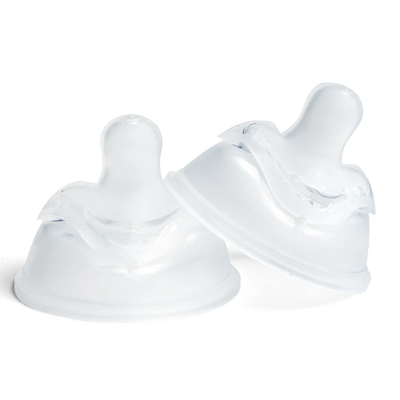 Herobility Anti-Colic Teat Dinapp 2-pack Small/0 mån+ - Tillbehör nappflaskor