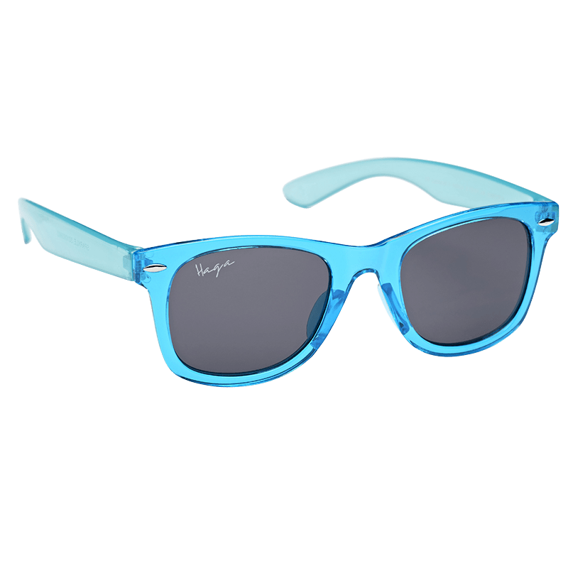 Haga Eyewear Solglasögon Sparkle Frosty Blue Grey lens - Solglasögon för barn & bebis