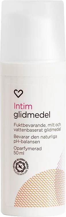 Hjärtats Intim Vattenbaserat glidmedel 50ml - Vattenbaserat glidmedel