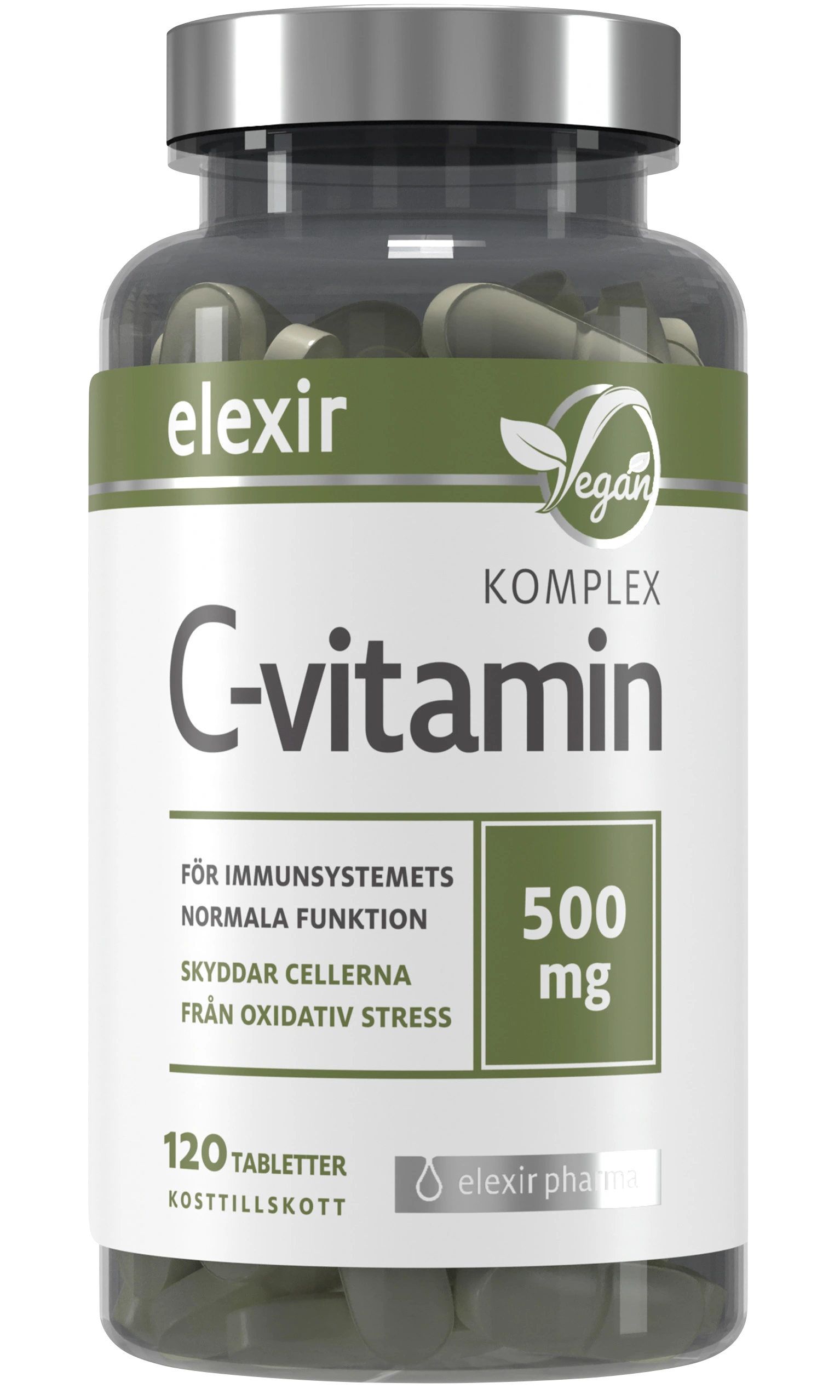 Elexir C-vitamin Komplex 120 tabletter - C-vitamin