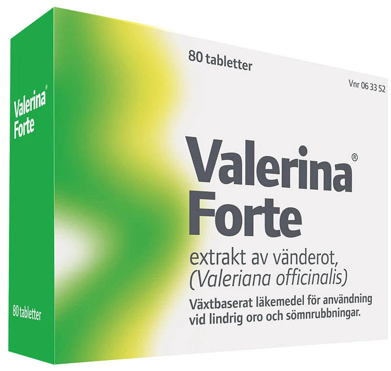 Valerina Forte Filmdragerad tablett Blister 80 st - Insomningstabletter