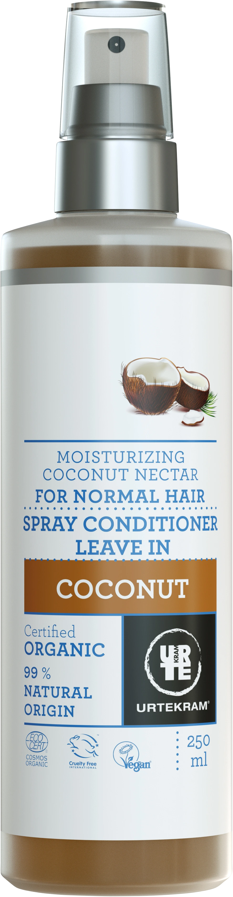 Urtekram Kokos Leave In Spray Balsam 250 ml - Balsamspray