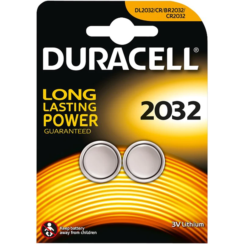 Duracell lithiumbatteri DL2032/CR2032 - Personvåg