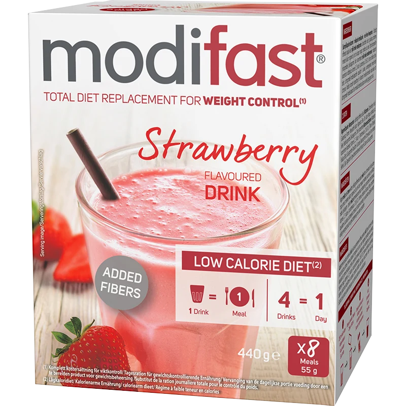 Modifast LCD Strawberry 440 g - Diet shakes
