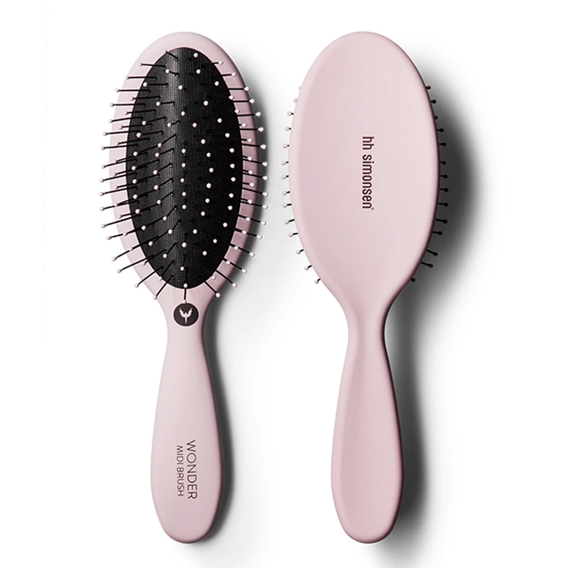 HH Simonsen Wonder Brush Midi Dusty Rose - Hårborstar