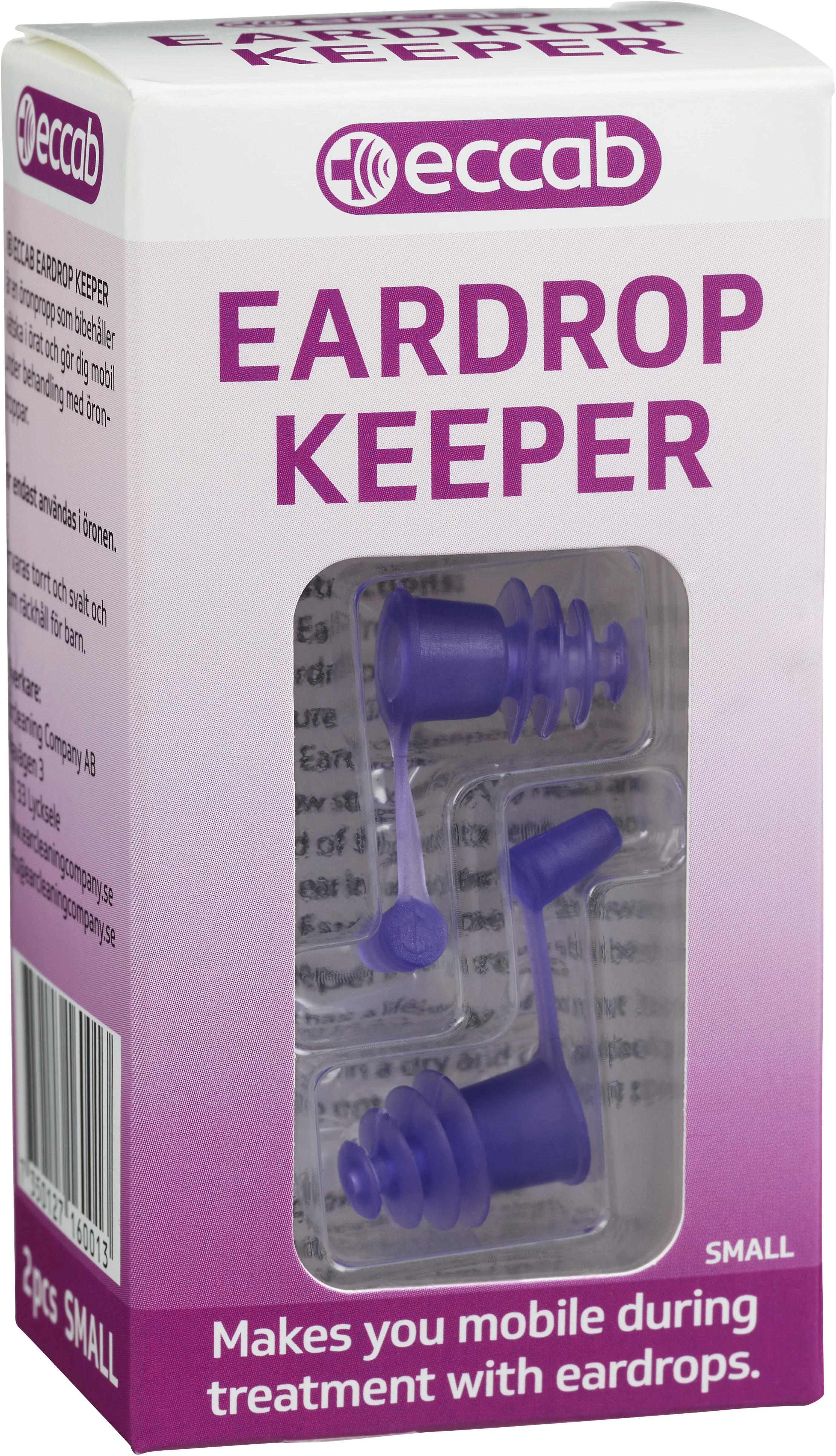 Eardrop Keeper Small Öronproppar - Vaxpropp