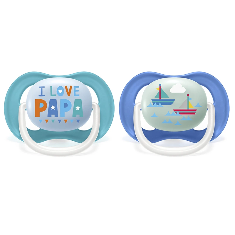 Philips Avent Ultra Air Napp 6-18 mån Pappa/Båt 2-pack - Nappar