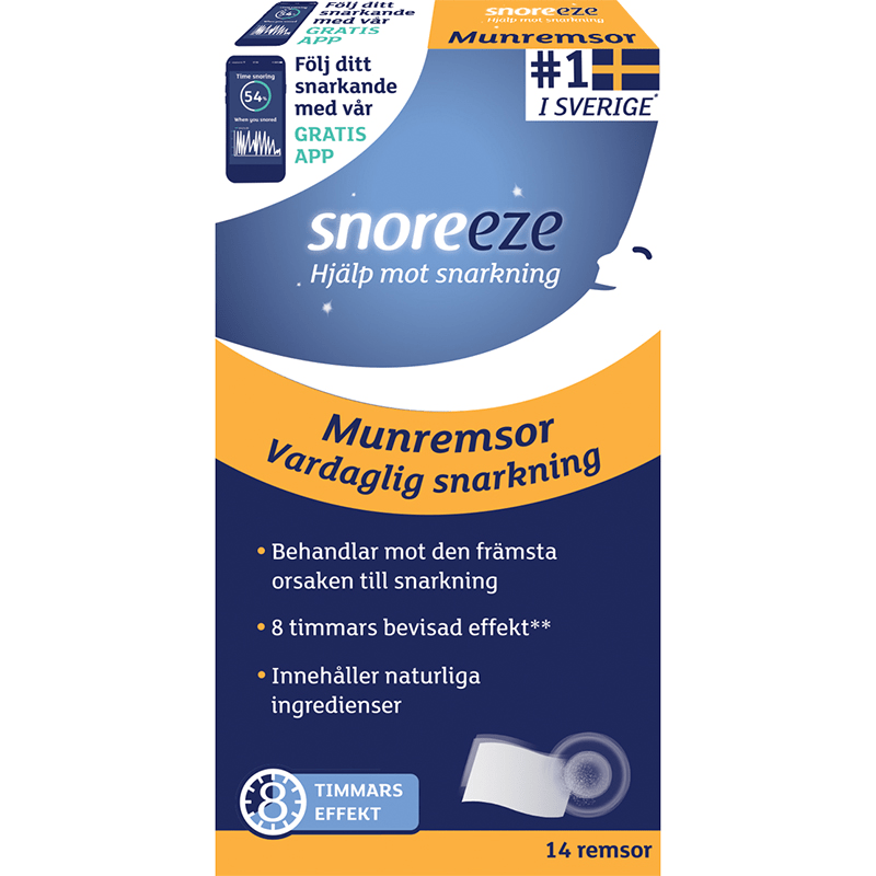 Snoreeze Munremsor 14 st - Snarkning