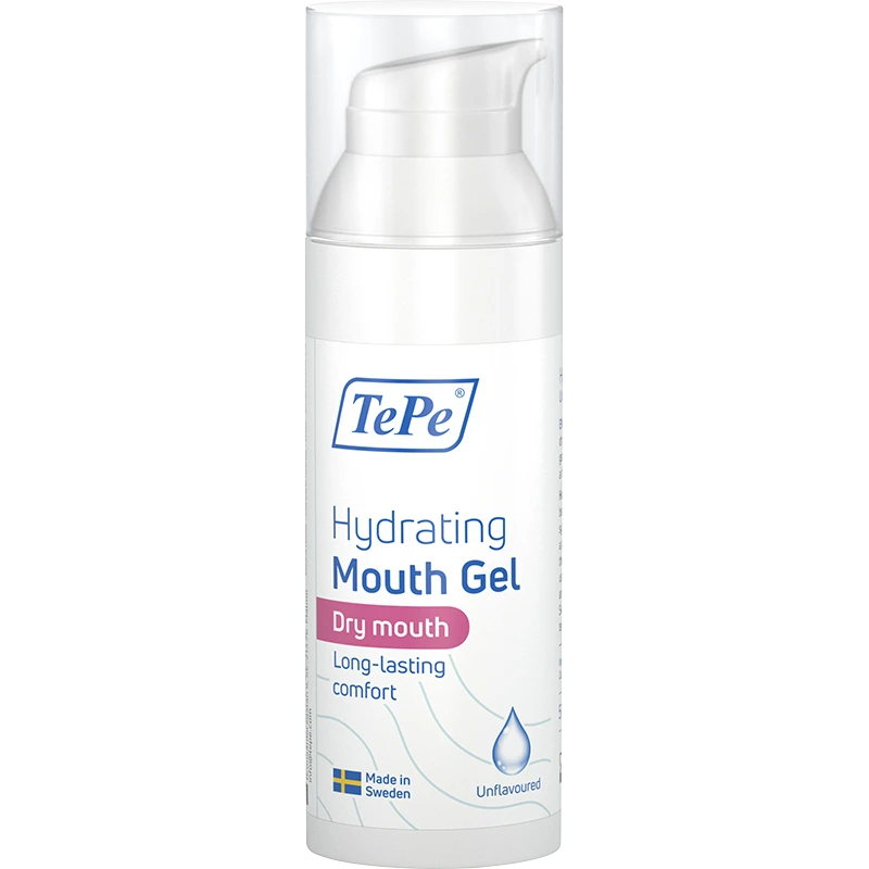 TePe Hydrating Mouth Gel Dry Mouth Unflavoured 50 ml - Mungel & munspray vid muntorrhet