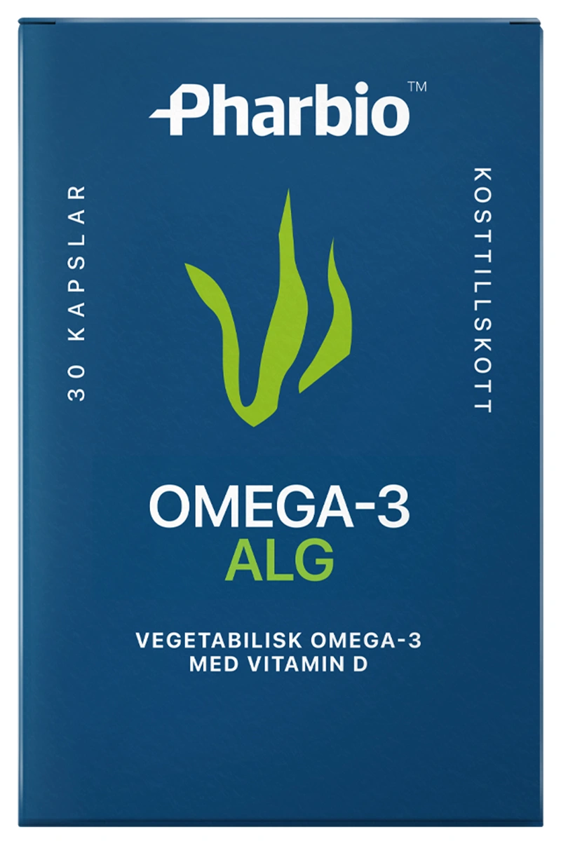 Pharbio Omega-3 Alg Kapslar 30st - Omega 3