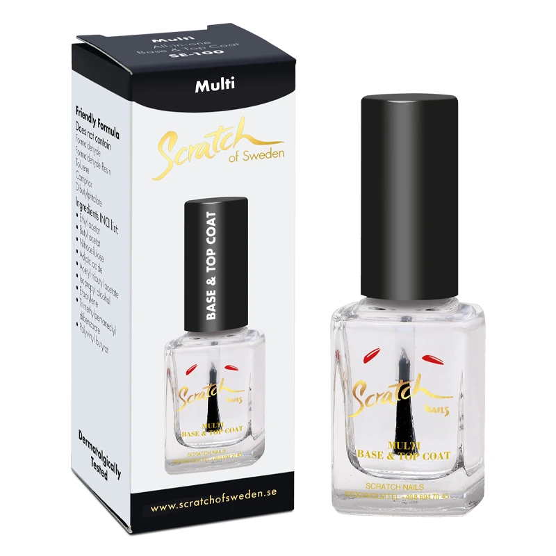 Scratch Multi All-In-One Base & Top Coat 11 ml - Bas- & topplack