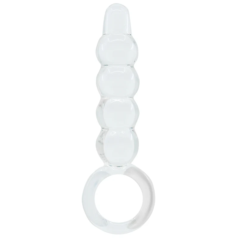 Glassy Clear Bubble Plug 20 cm - Analpluggar