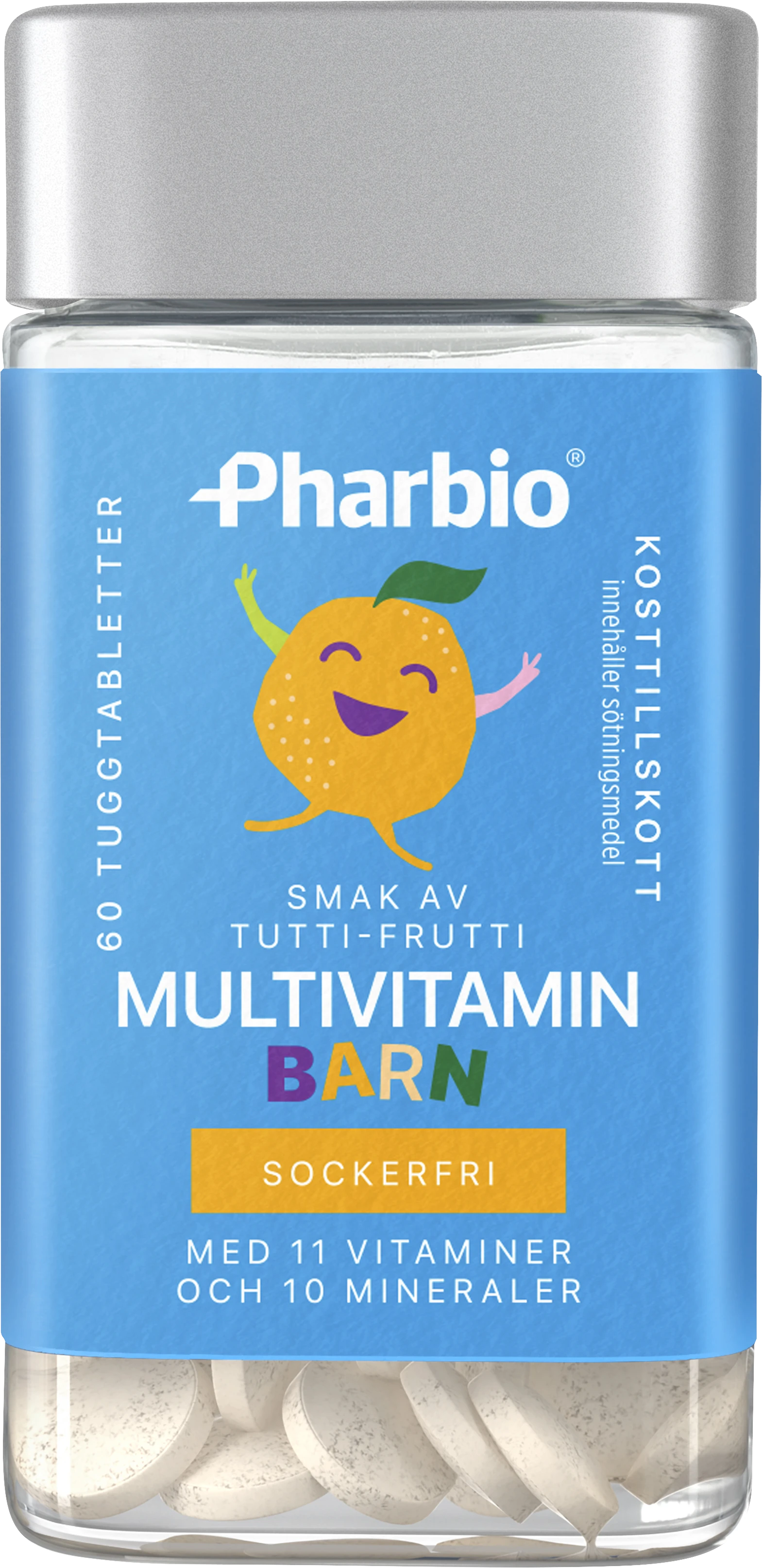 Pharbio Multivitamin Barn 60 st - Multivitaminer för barn