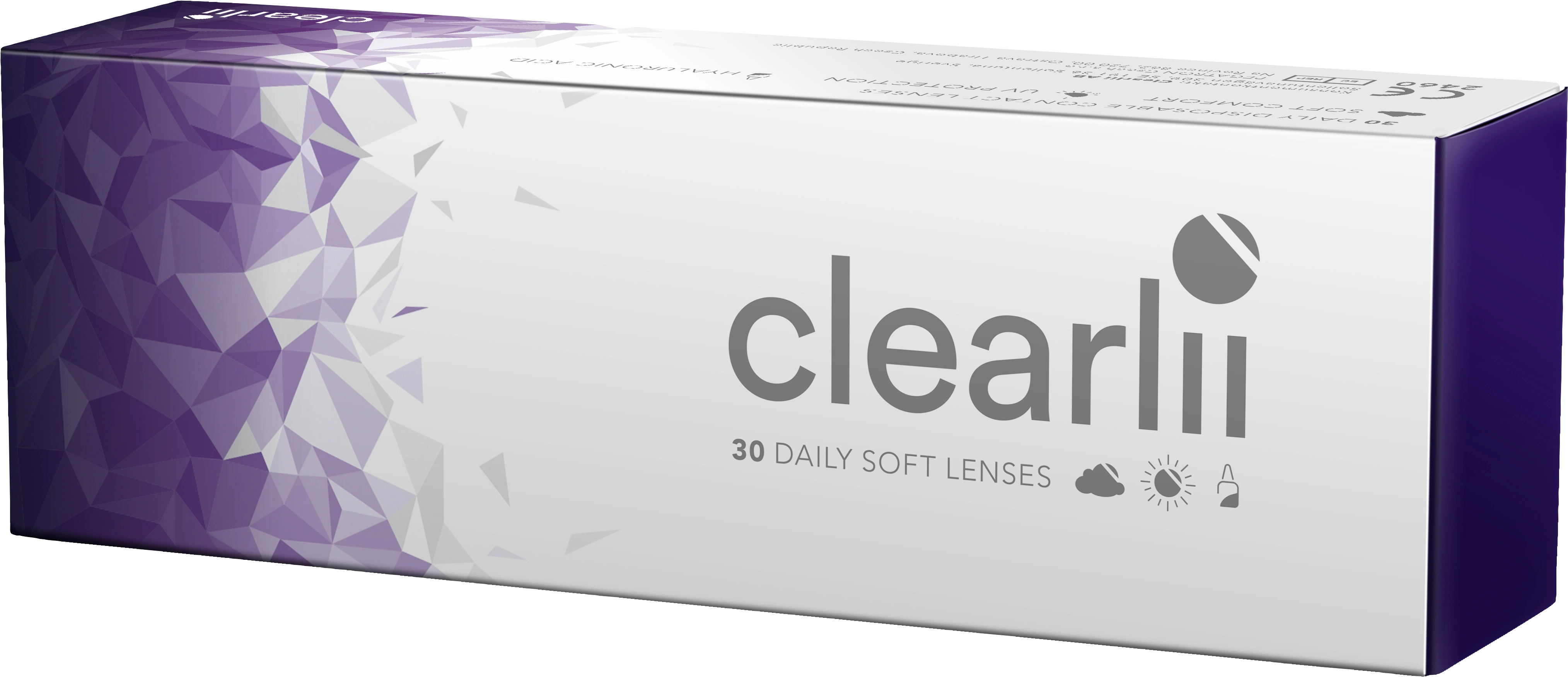Clearlii Daily Soft Lenses endagslins 30-pack -0.75 - Endagslinser
