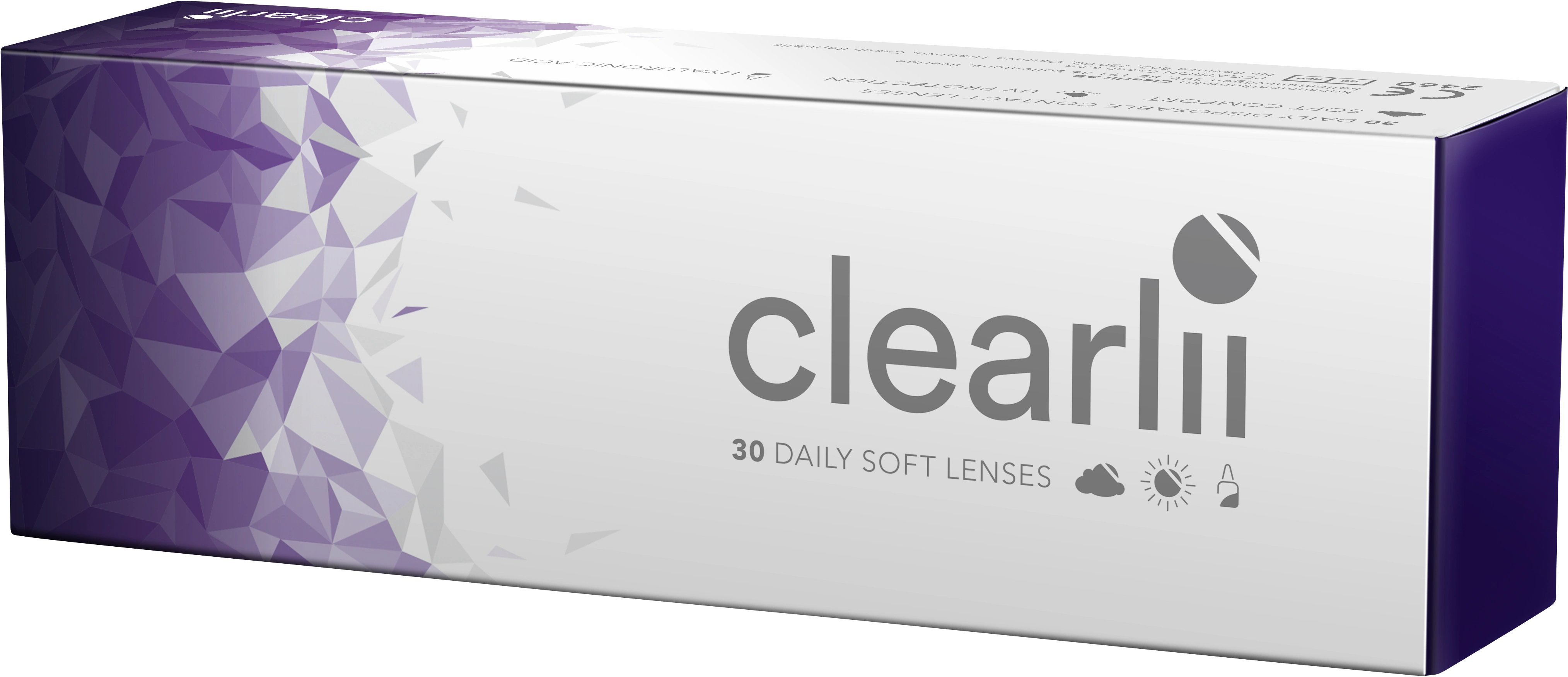 Clearlii Daily Soft Lenses endagslins 30-pack -6.00 - Endagslinser