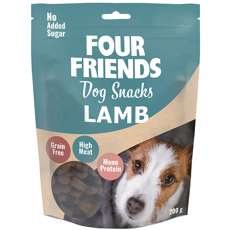 FourFriends Dog Snacks Lamb 200 g - Hundgodis