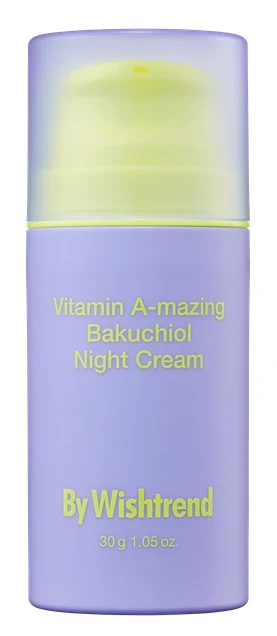 By Wishtrend Vitamin A-mazing Bakuchiol Night Cream 30 g - Ansiktskräm - nattkräm