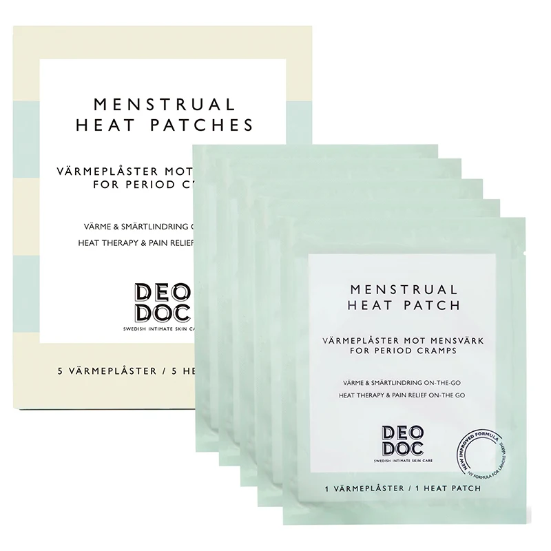 DeoDoc Soothing Heat Patch 5 st - Mensvärk