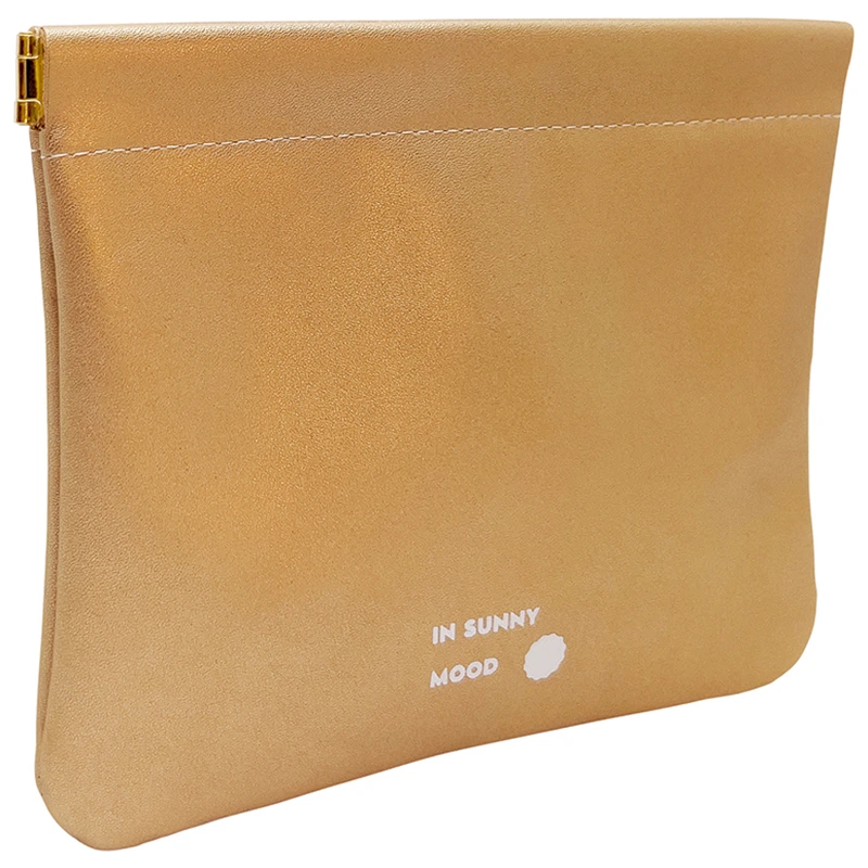 IN SUNNY MOOD Sunny Snap Pouch Medium Gold - Necessärer & väskor
