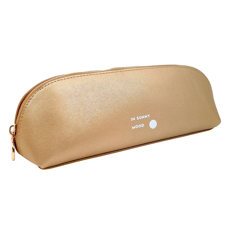 IN SUNNY MOOD Sunny Pencil Case Small Gold - Sminkförvaring
