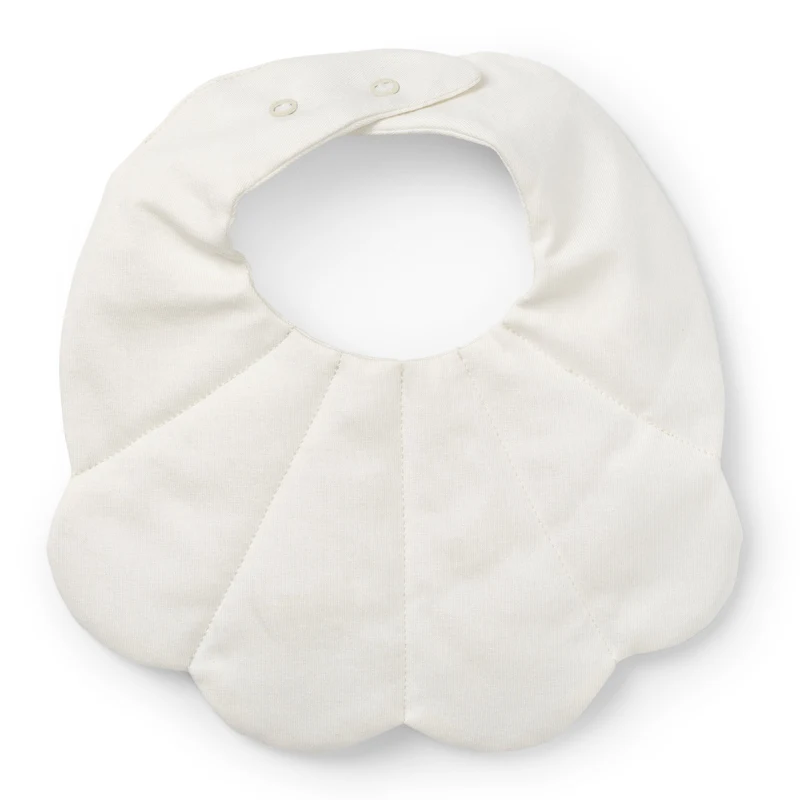 Elodie DryBib Vanilla White 0-3 år - Dregglisar